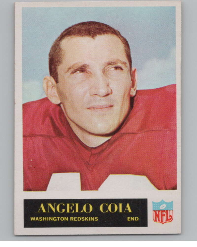 1965 Philadelphia #186 Angelo Coia Washington Redskins 101014 Image 1