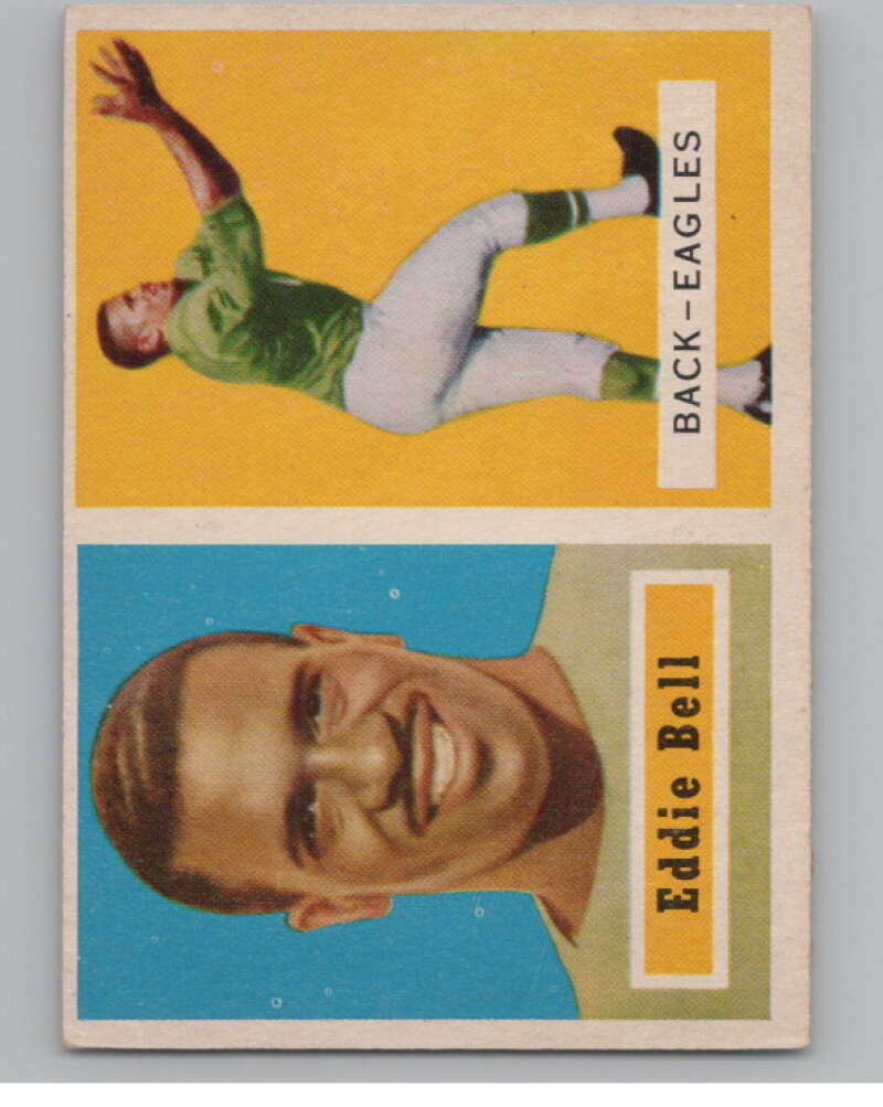 1957 Topps #99 Eddie Bell Philadelphia Eagles 101023 Image 1
