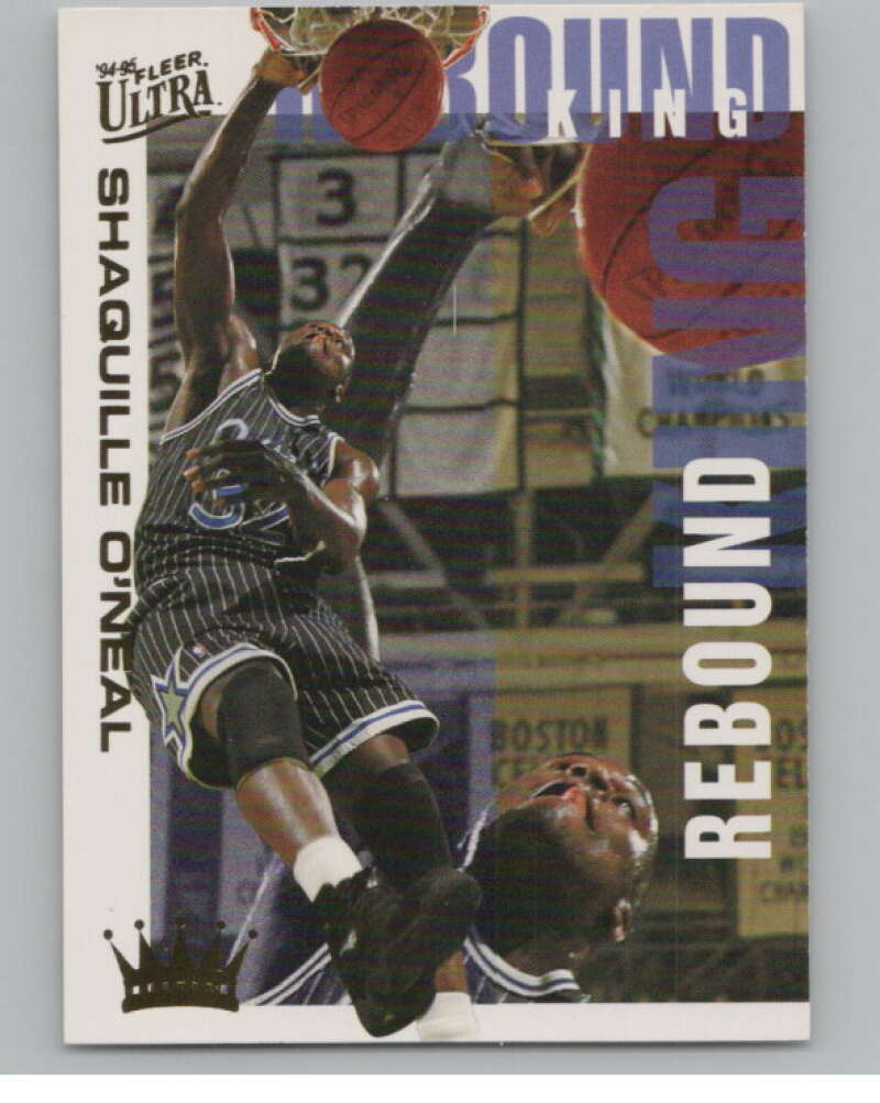 1994-95 Fleer Ultra Rebound Kings #7 Shaquille O'Neal Orlando Magic V101181 Image 1