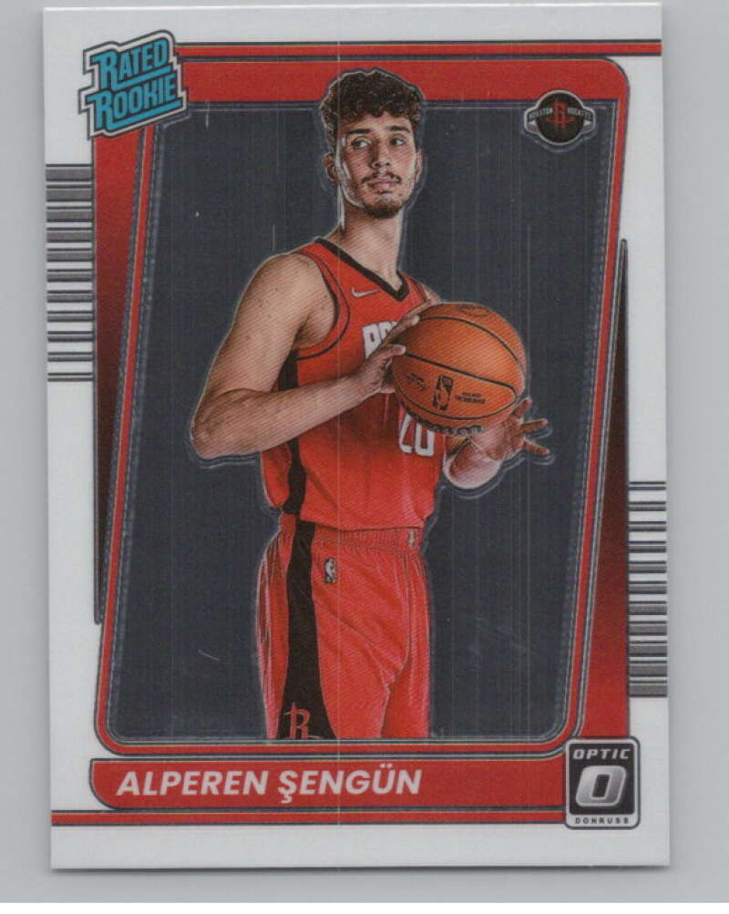 2021-22 Donruss Optic #169 Alperen Sengun Rated RC Rookie Rockets V101382 Image 1