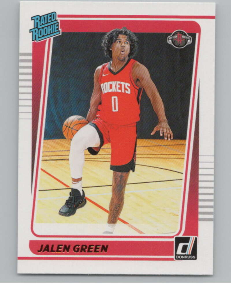 2021-22 Donruss #209 Jalen Green Rated Rookies RC Rookie V101693 Image 1