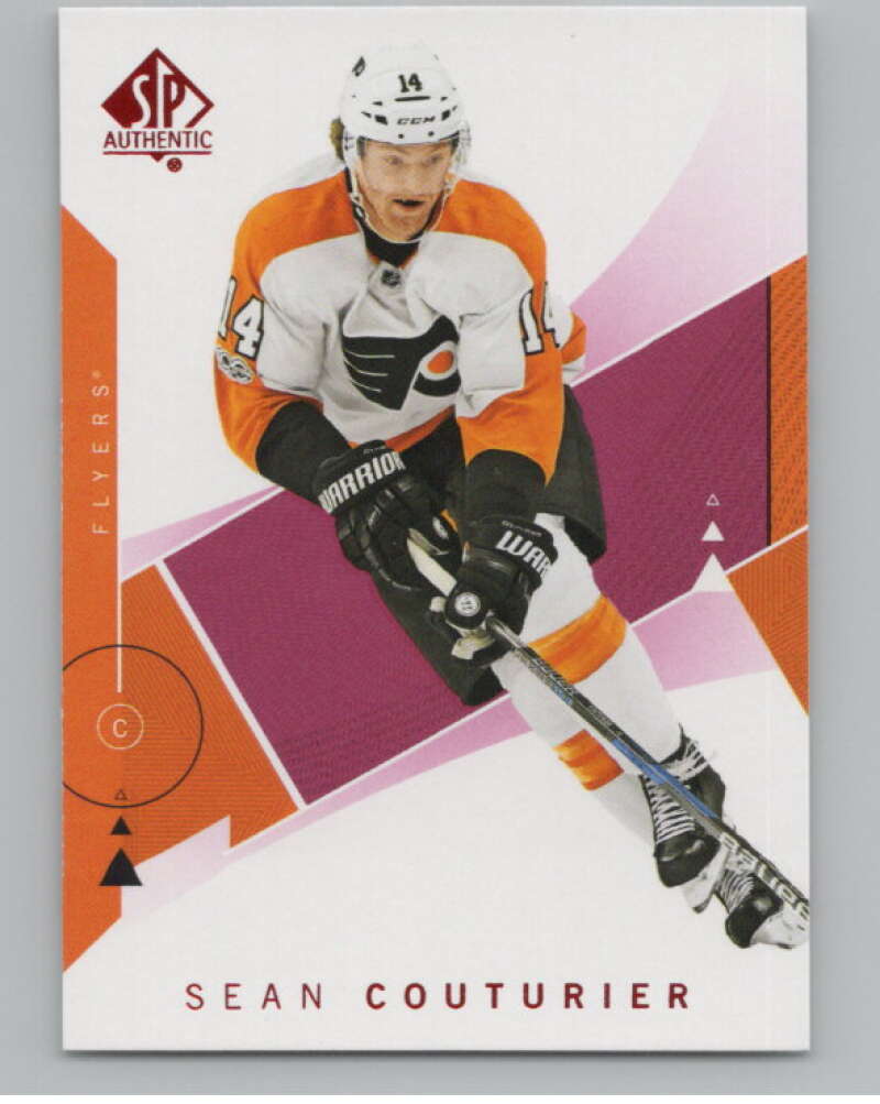 2018-19 SP Authentic Limited Red #7 Sean Couturier V102370 Image 1