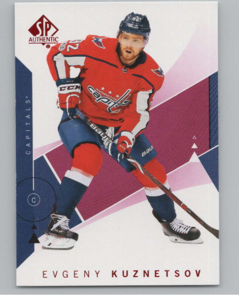 2018-19 SP Authentic Limited Red #32 Evgeny Kuznetsov V102384 Image 1