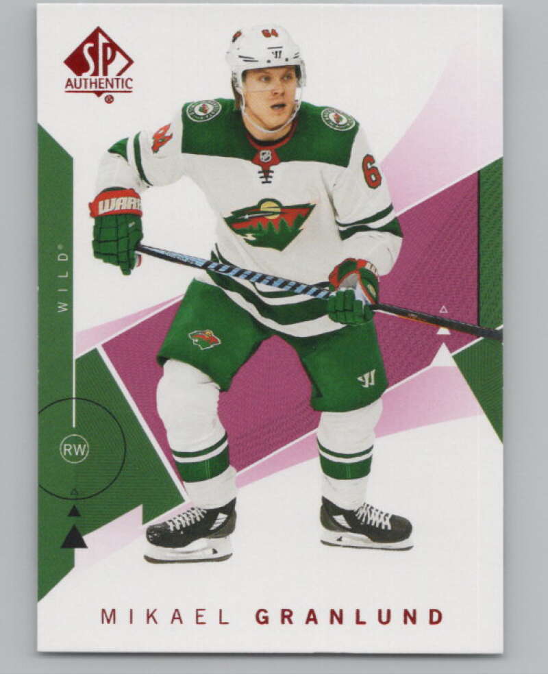 2018-19 SP Authentic Limited Red #76 Mikael Granlund V102408 Image 1
