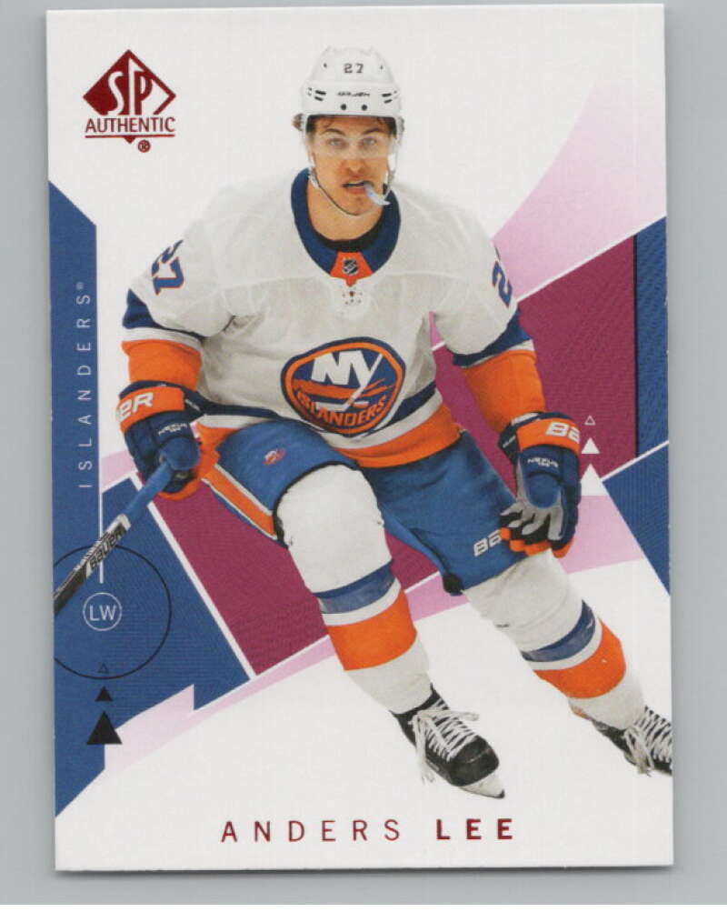 2018-19 SP Authentic Limited Red #94 Anders Lee V102414 Image 1