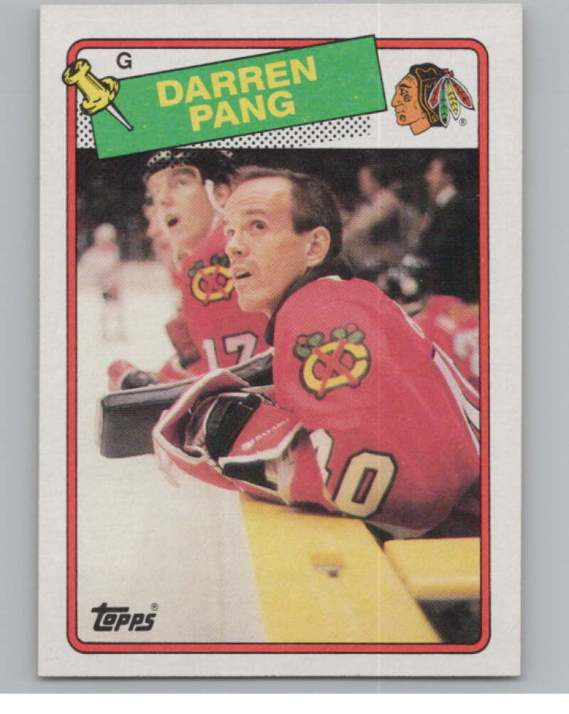 1988-89 Topps #51 Darren Pang RC Rookie V102928 Image 1