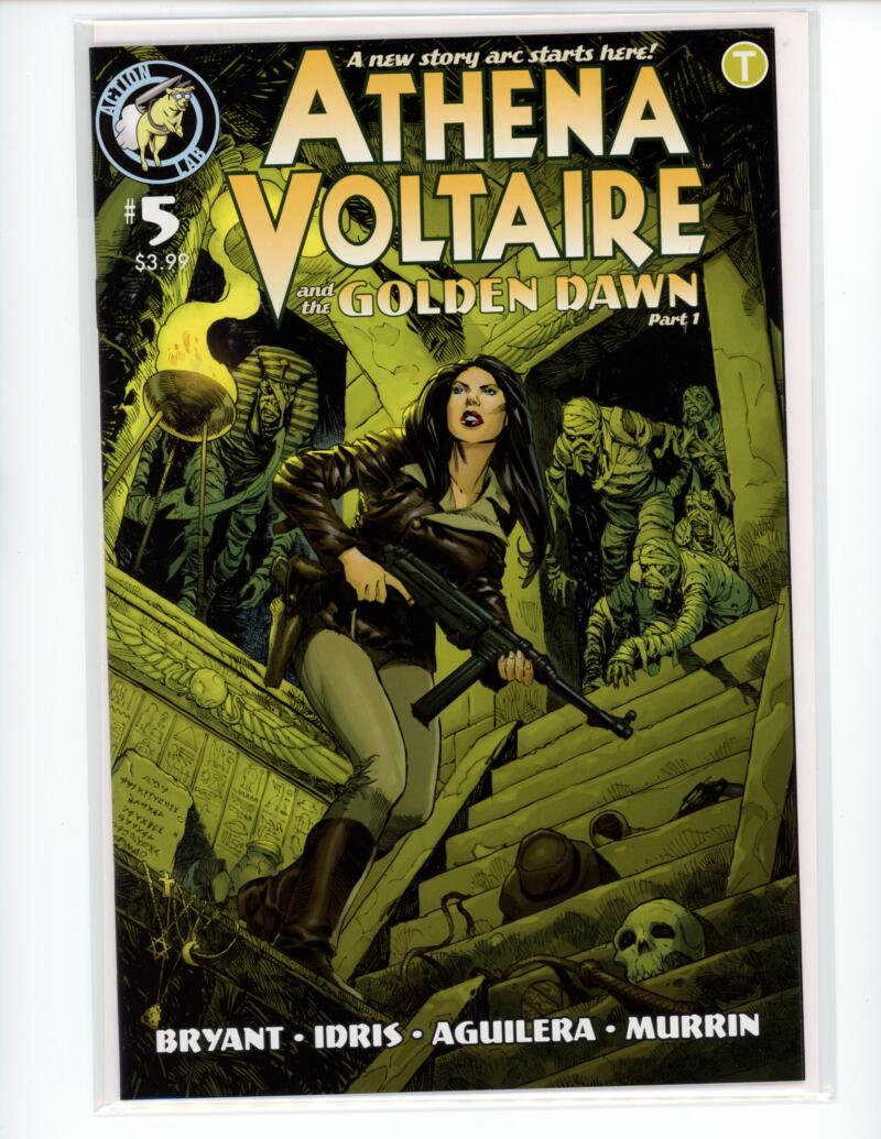 Athena Voltaire Golden Dawn #5 Action Lab Magazine Comic Book Mint - B21-52 Image 1