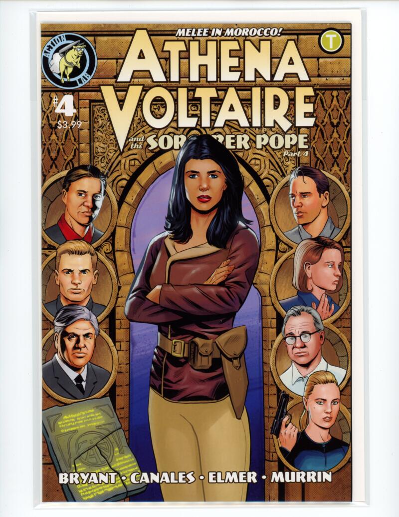 Athena Voltaire Golden Dawn #4 Action Lab Magazine Comic Book Mint - B21-59 Image 1