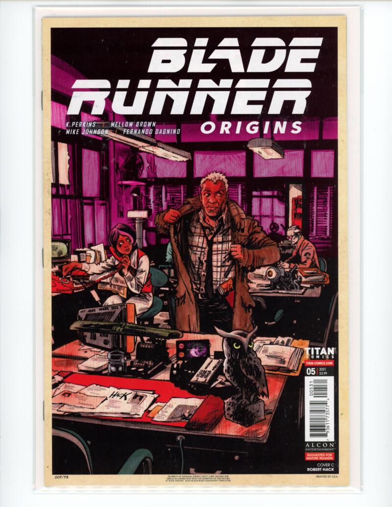 Blade Runner Origins #5 Titan 2021 Magazine Comic Book Mint - B21-70 Image 1