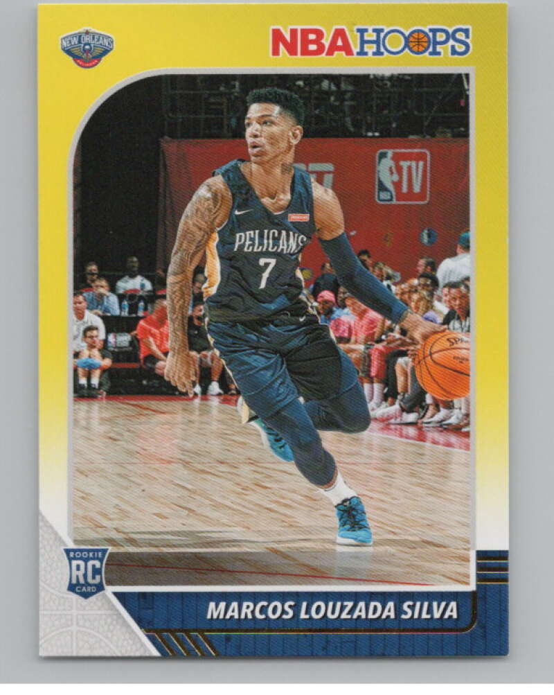 2019-20 Panini Hoops Yellow #250 Marcos Louzada Silva V102979 Image 1