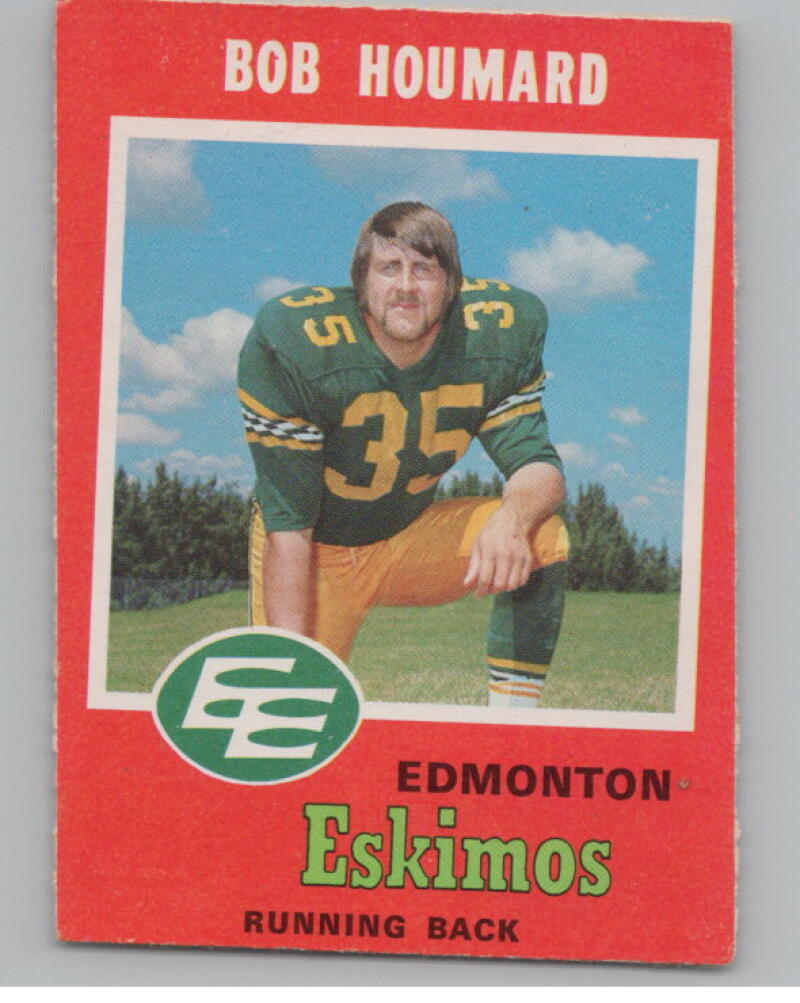 1971 O-Pee-Chee CFL #50 Bob Houmard Football Trading Card V103104 Image 1