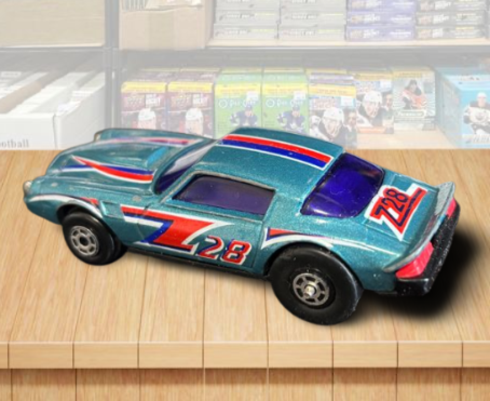 1980 Yatming Chevrolet Camero Z28 Vintage Toy Car Made in Hong Kong Image 2