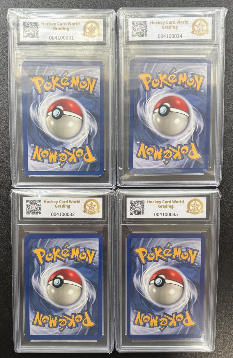 1999 Pokemon Complete Graded HCWG Set 1-102 - Charizard, Blastoise ++ Image 6