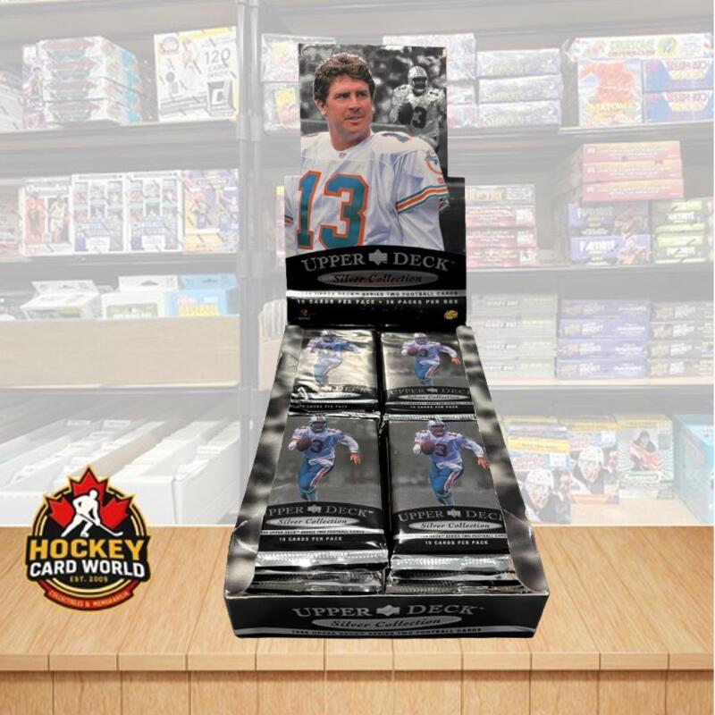 1996 Upper Deck Silver Collection Football Sealed Hobby Pack - 10 Cards Per Pack Image 3