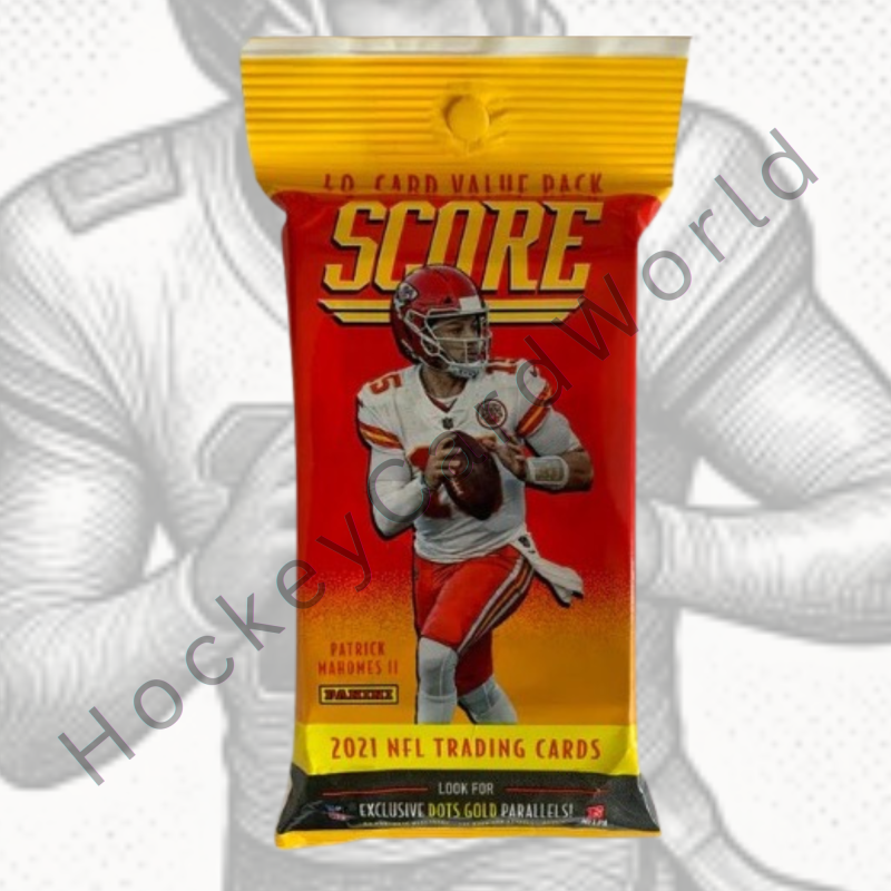 2021 Panini Score NFL Football Cards Fat Pack - 40 Cards Per Pack Image 1