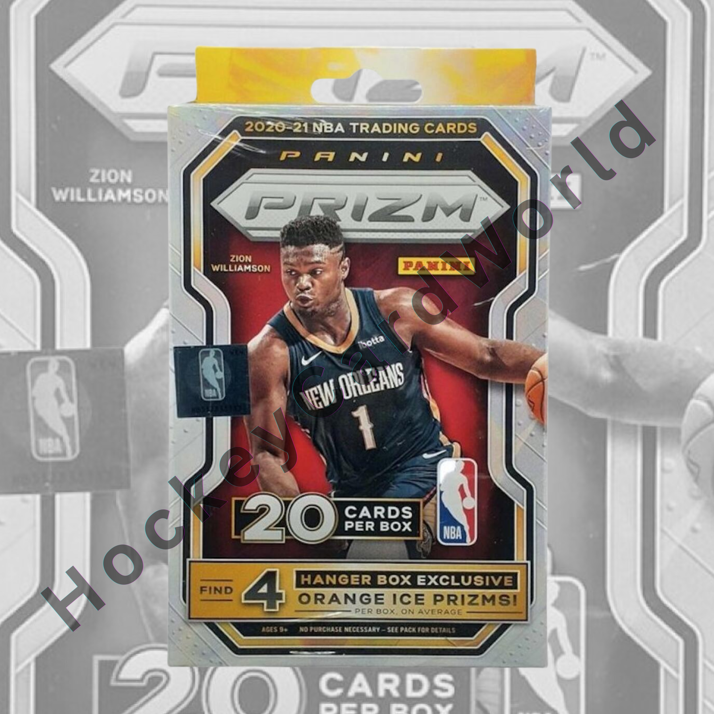 2020-21 Panini Prizm Basketball NBA Hanger Box - Bonus 4 Exclusives!
