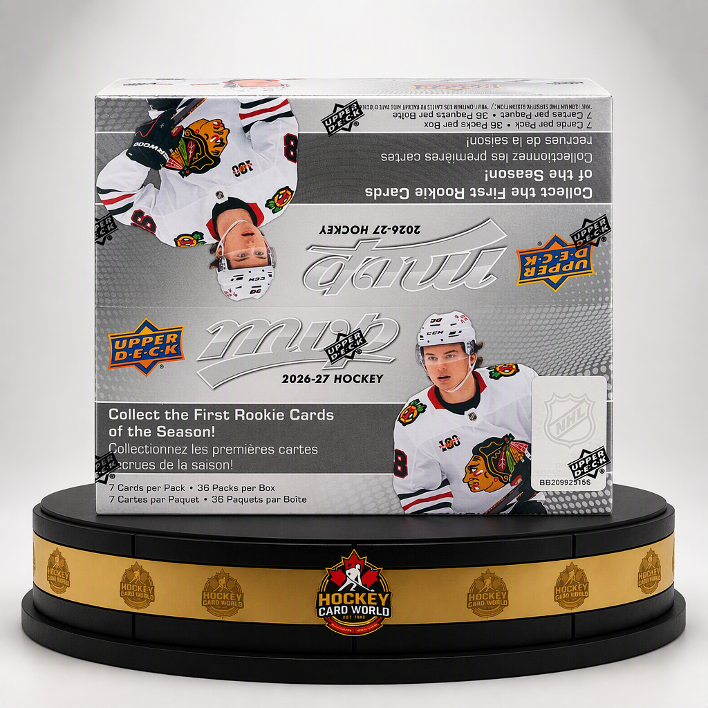 2026-27 Upper Deck MVP Sealed Retail Box - 36 Packs Per Box
