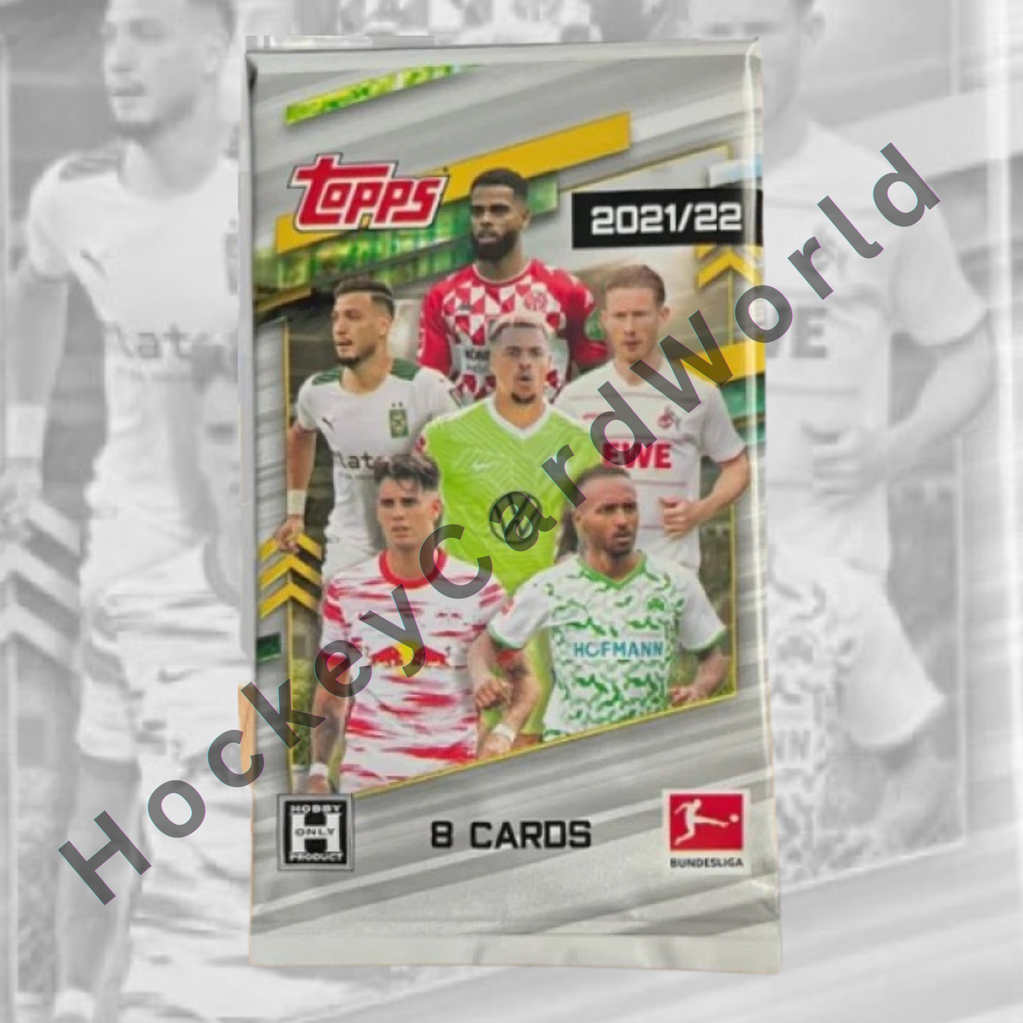 2021-22 Topps Bundesliga Soccer Hobby Sealed Pack - 8 cards per Pack