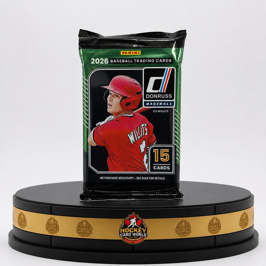 2026 Panini Donruss Baseball Sealed Single Pack - 15 Card Pack