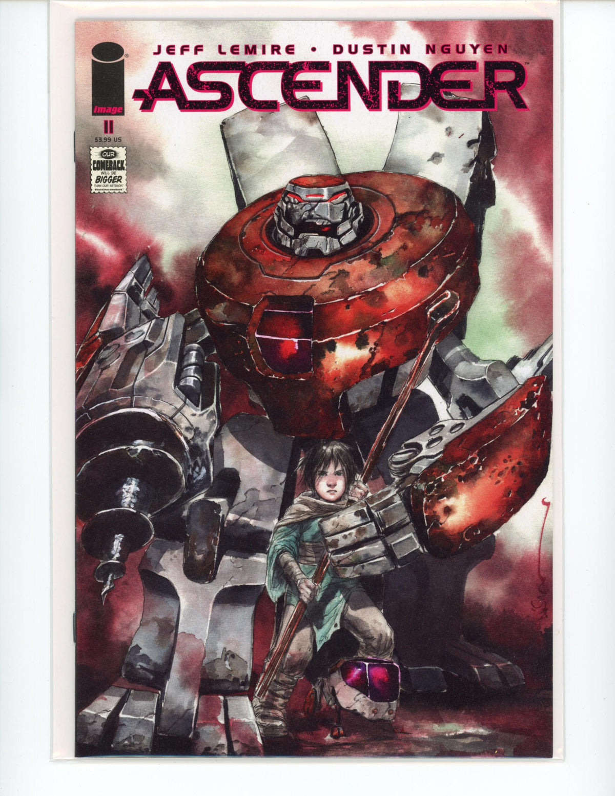 Ascender 2 Image Comic Book B22-3