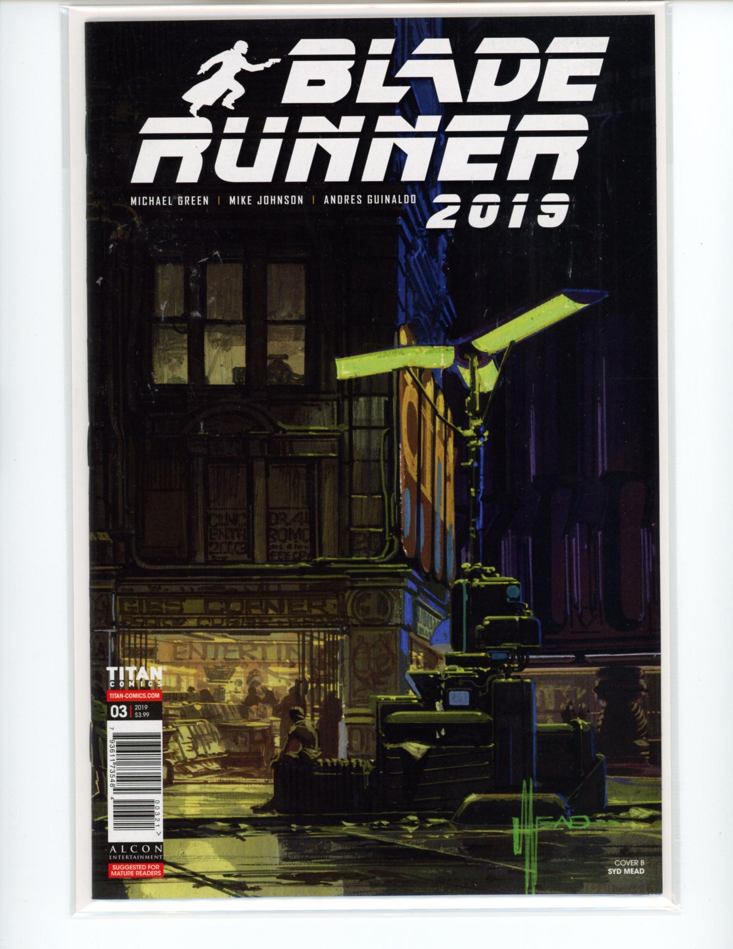 Titan Comics Blade Runner 3 2019 Comic Book B22-30