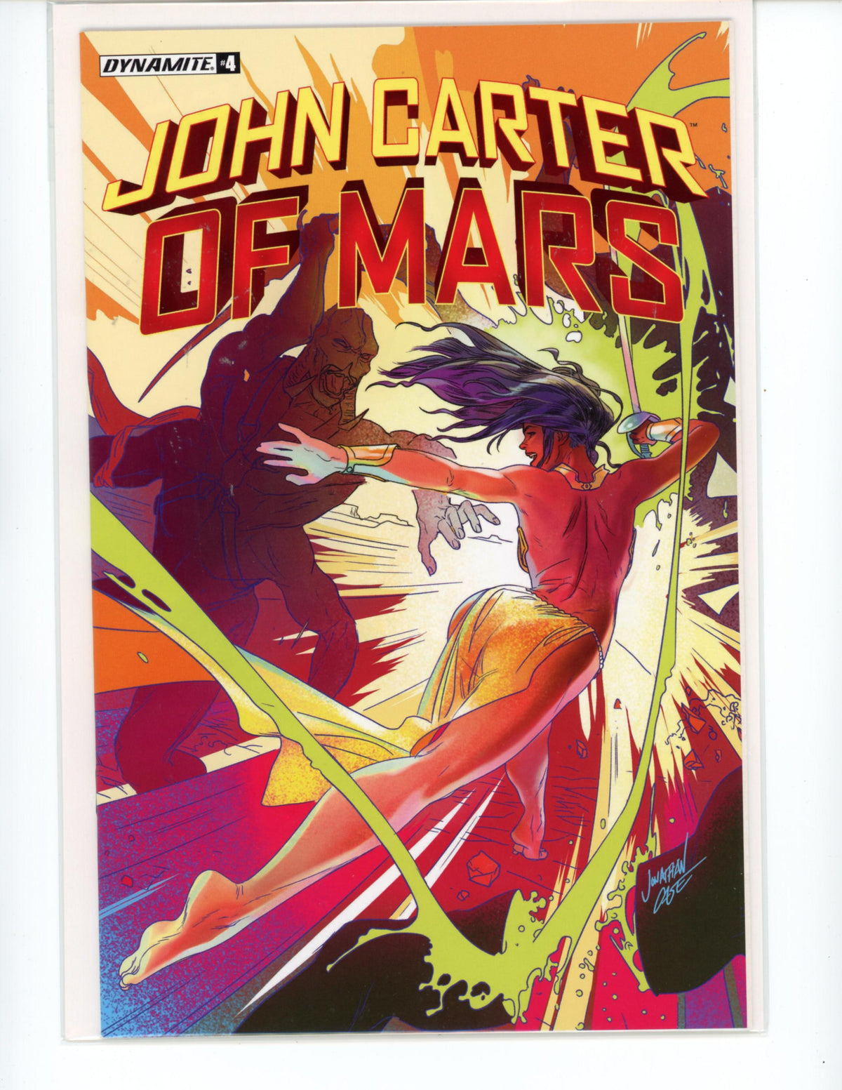 Dynamite John Carter of Mars #4 Comic Book B22-113