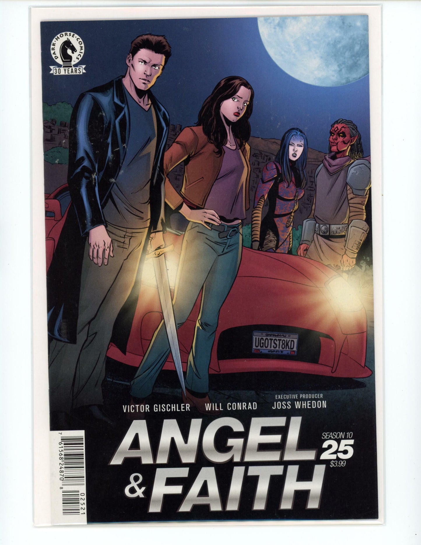 Angel And Faith Season 10 25 Main Cover Comic Book B22-119