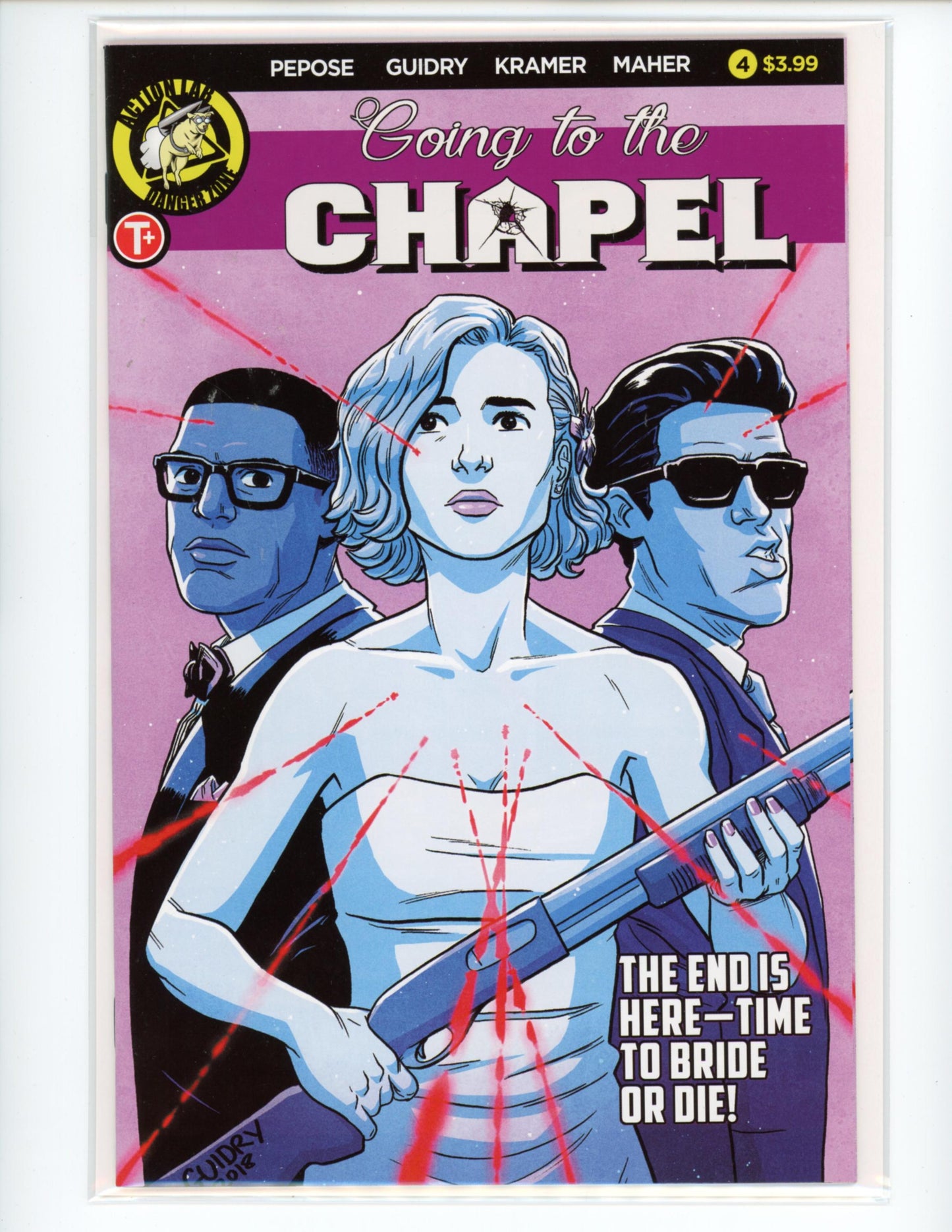 Action Going to the Chapel #4 Comic Book B22-131