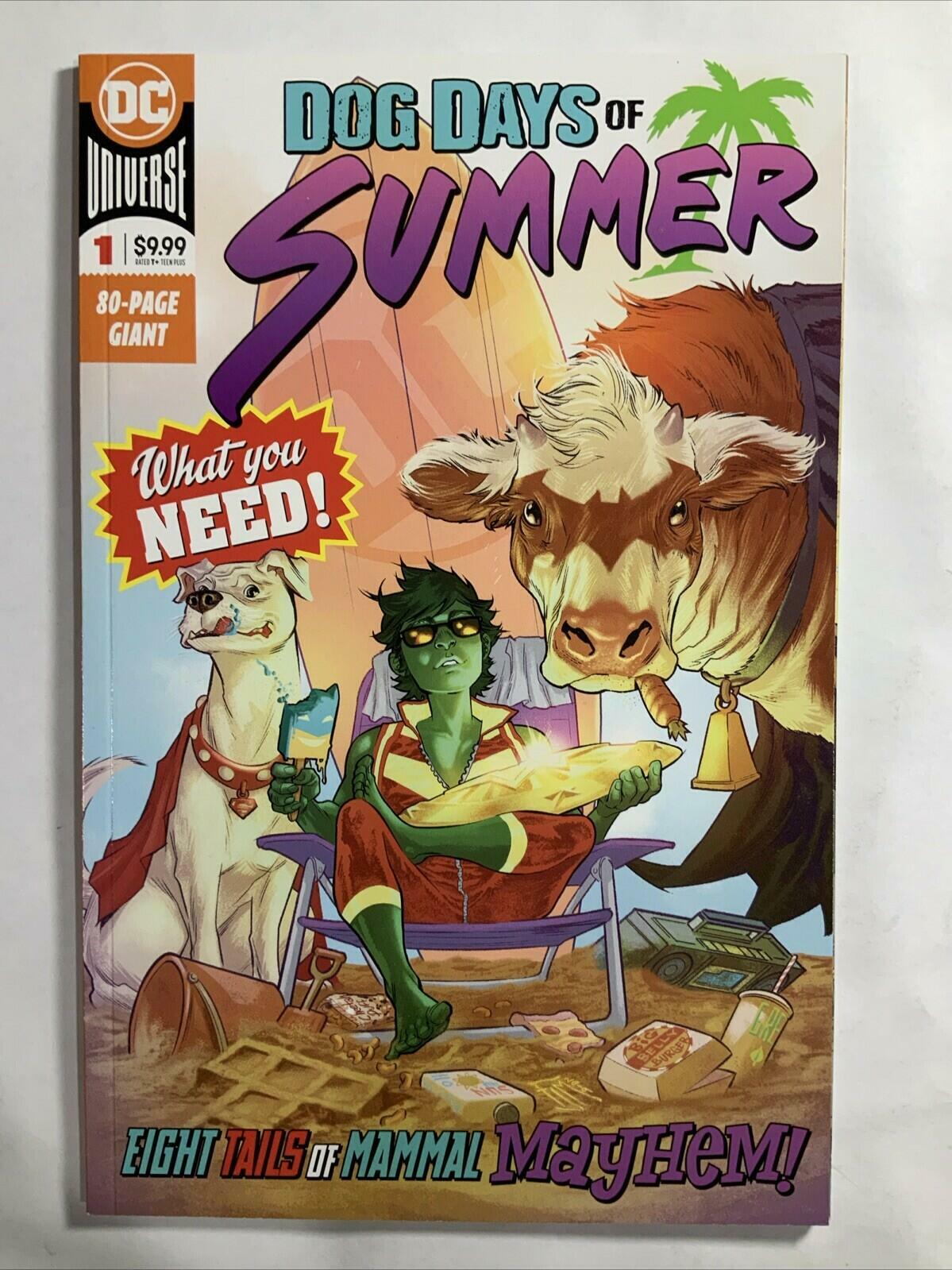 Dog Days Of Summer DC Eight Tails Of Mammal Mayhem Magazine Comic Book B23-27