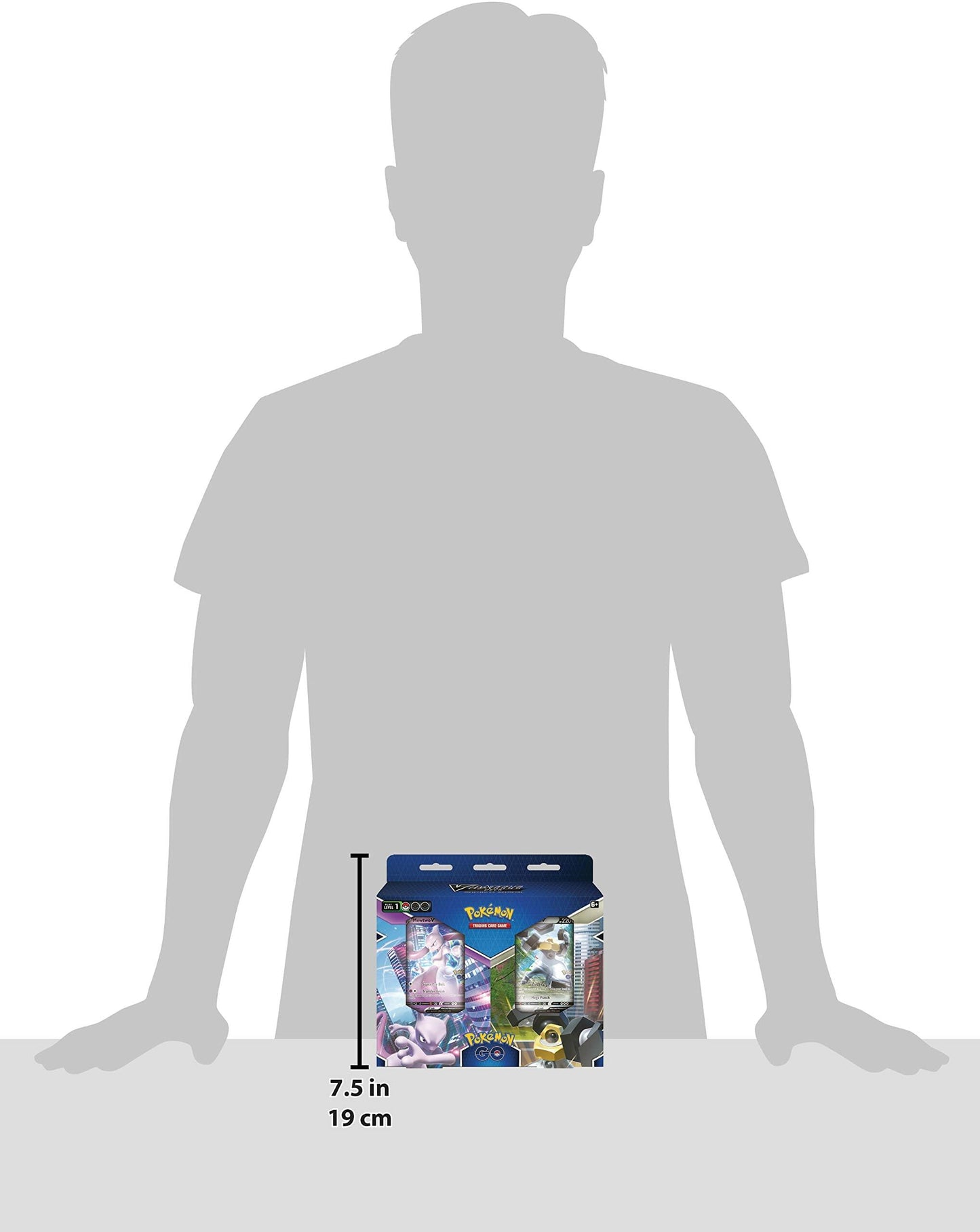 Pokemon GO Bundle : Mewtwo V VS Melmetal V Battle Deck Sealed Box