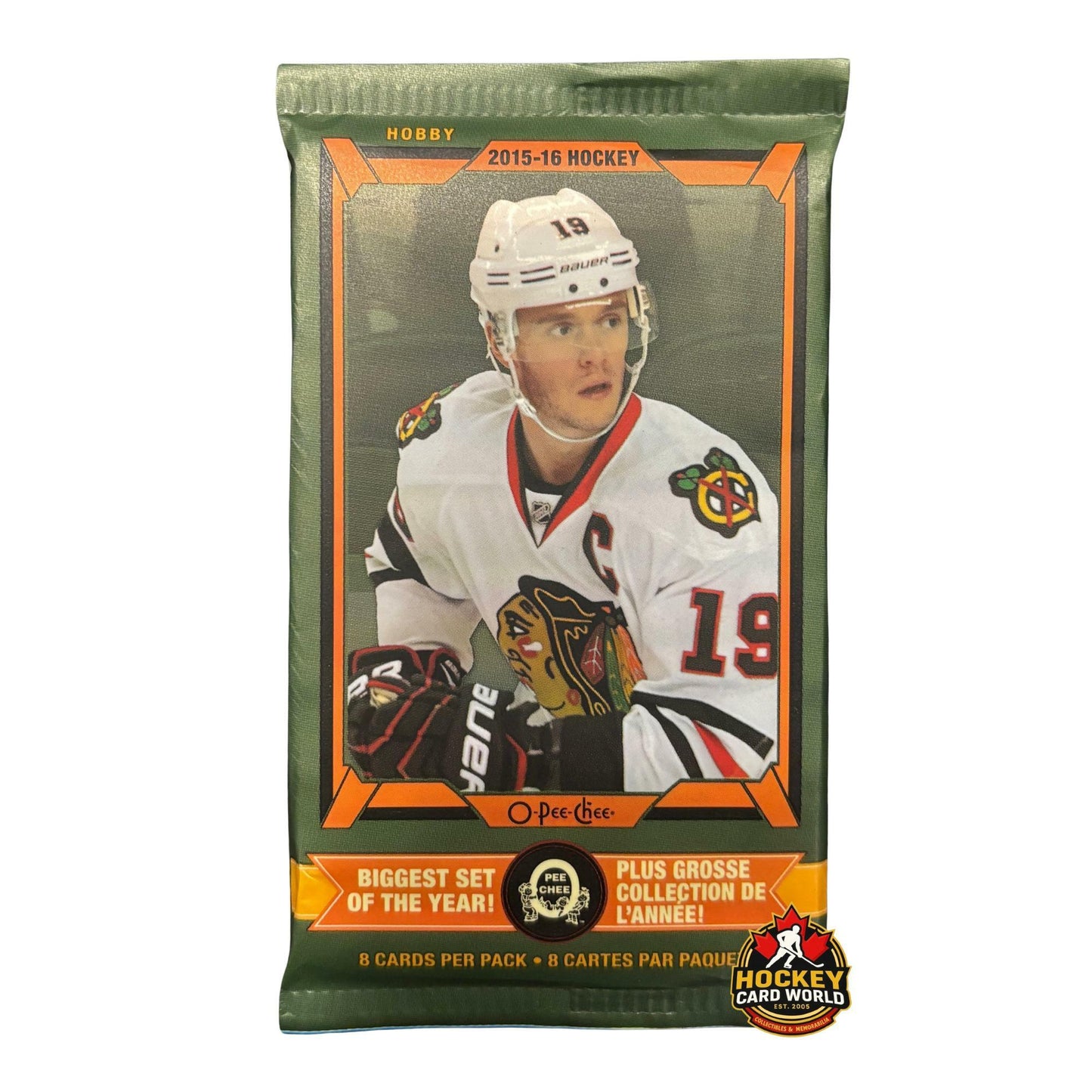 2015-16 Upper Deck O-Pee-Chee Hockey Hobby Single Pack