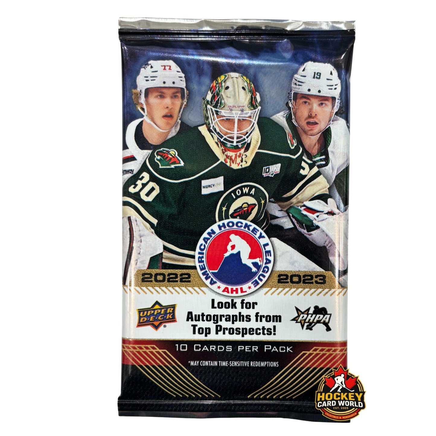2022-23 Upper Deck AHL Sealed Hockey Hobby Single Pack