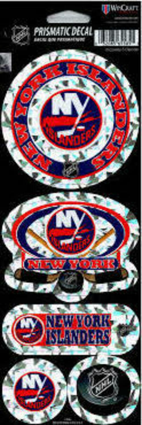 Wincraft NHL New York Islanders Prismatic Decal, 4-Inchx11-Inch