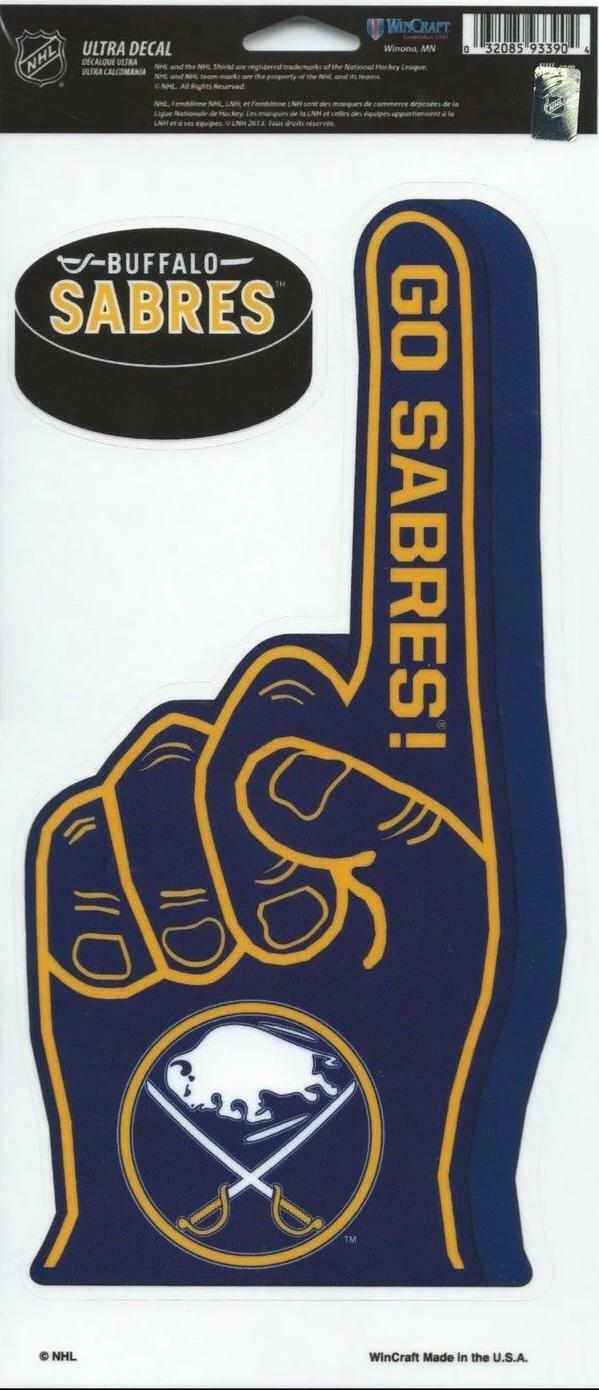 Los Angeles Kings Multi-Use Decal/Sticker Finger/Puck 4"x 9"