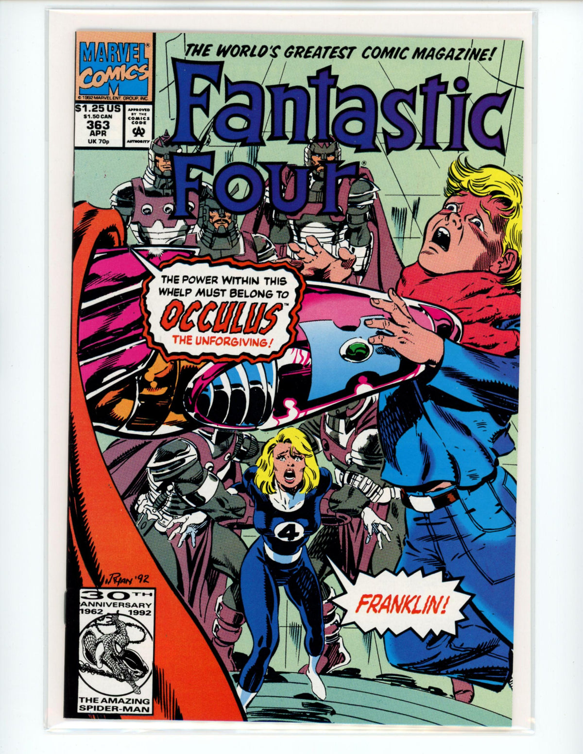 Mazel Fantastic Four #363 Comic Book B22-23