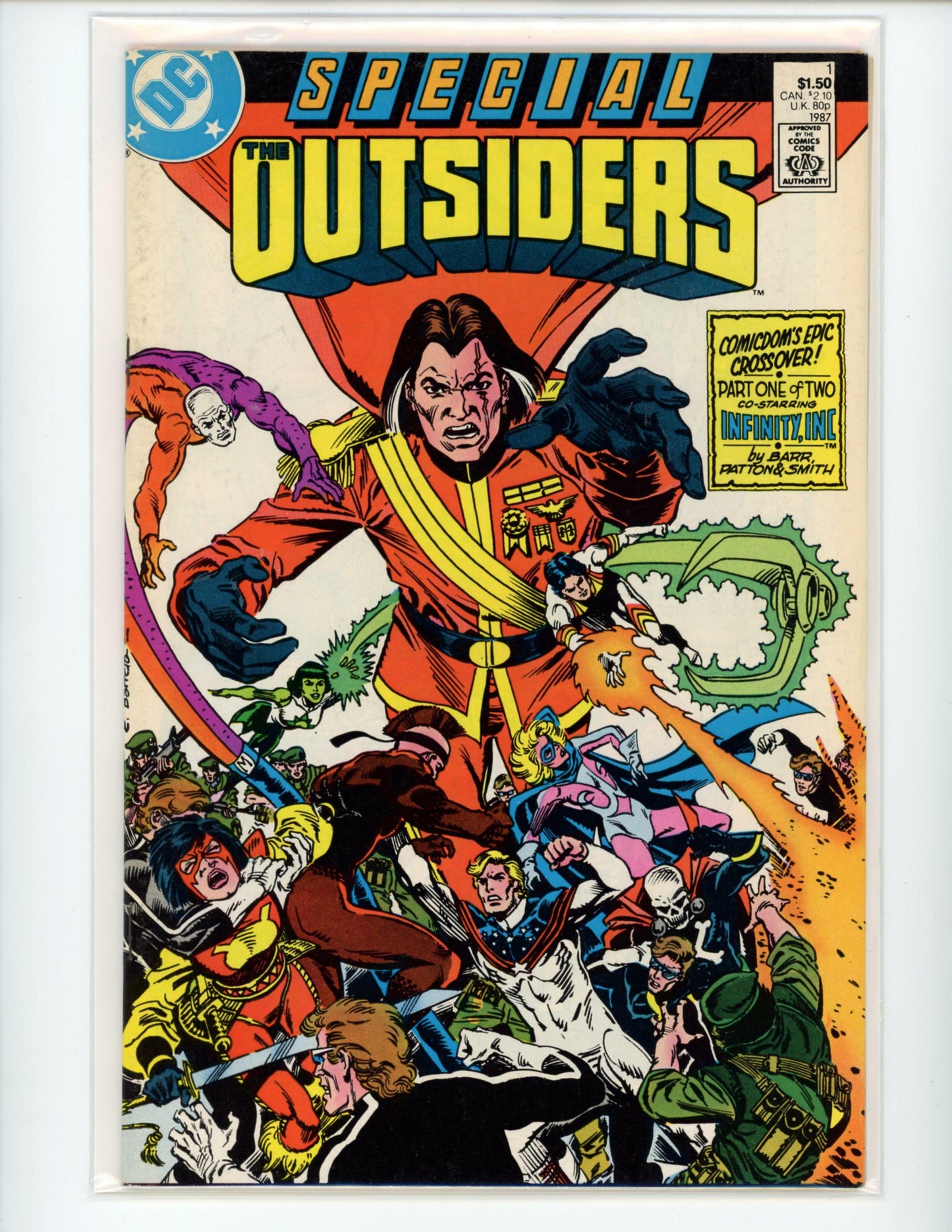 DC Special The Outsiders 1987 Comic Book B22-6