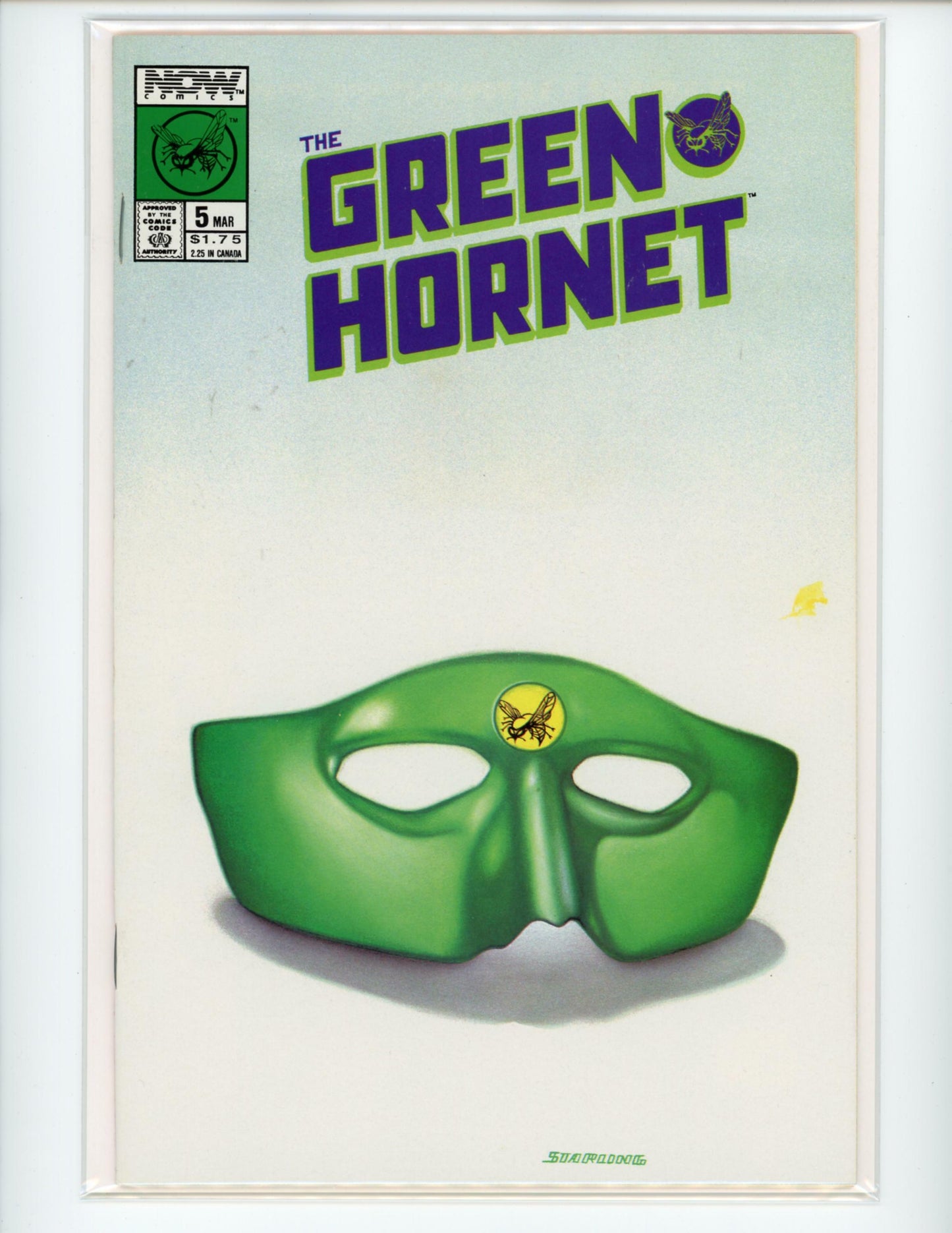 Now The Green Hornet #5 Comic Book B22-47