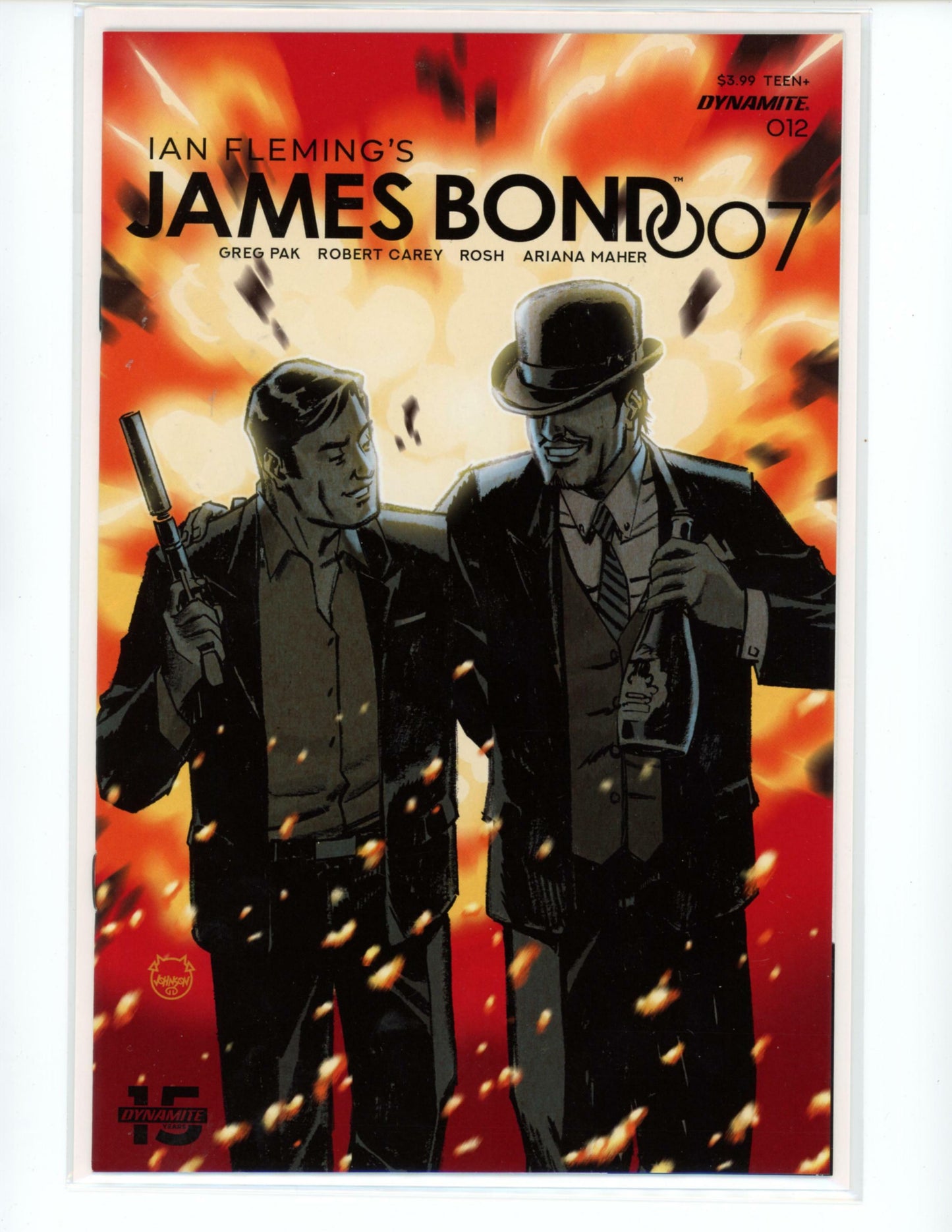 Dynamite James Bond 007 Ian Flemings #12 Comic Book B22- 75