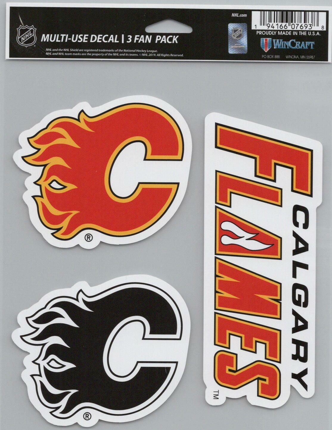 Wincraft Calgary Flames 5x7inch Decal Sheet