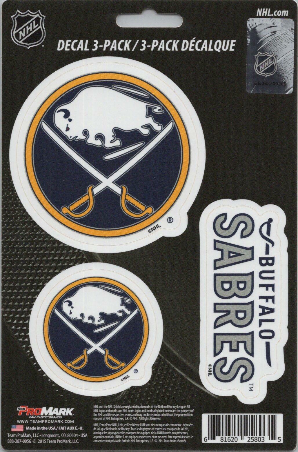 Team ProMark NHL Buffalo Sabres Standard Team Hockey Decals