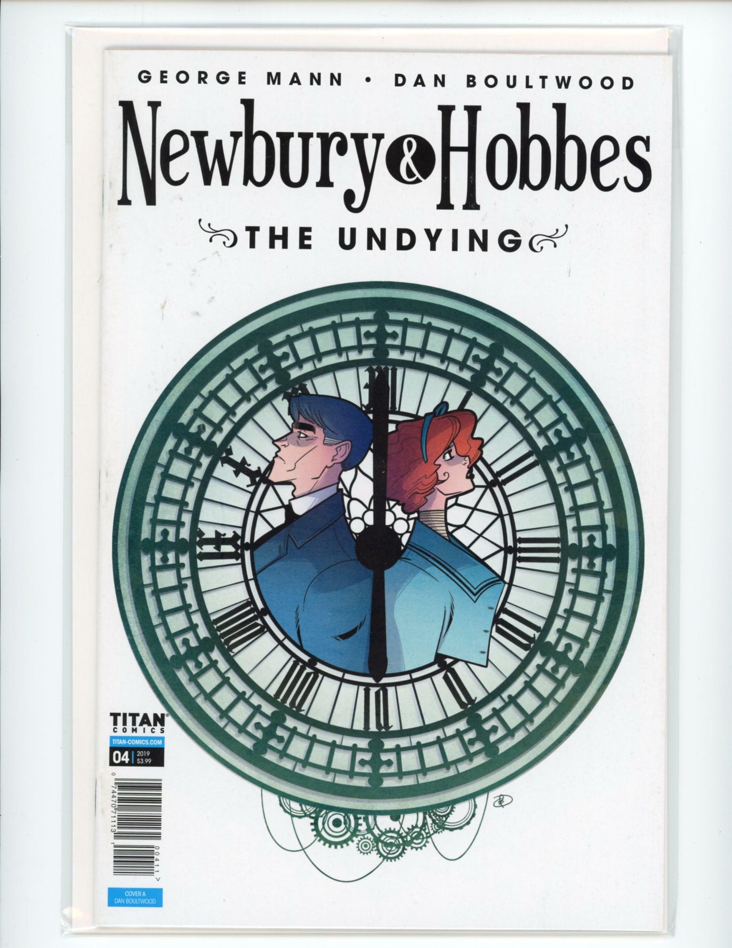 Newbury & Hobbes : The Undying 1 - Cover A Magazine Comic Book B22-64