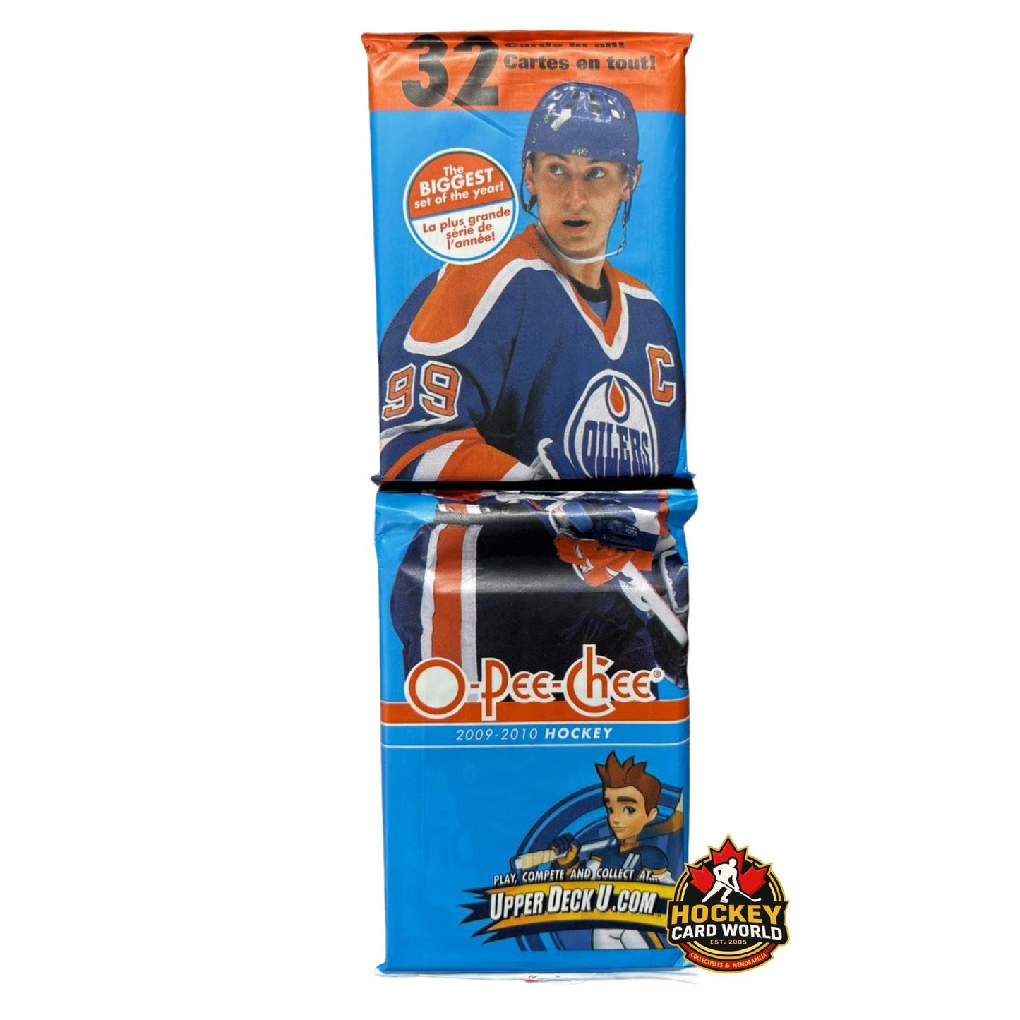 2009-10 Upper Deck O-Pee-Chee Hockey Card Fat Pack (32 Hockey Cards)