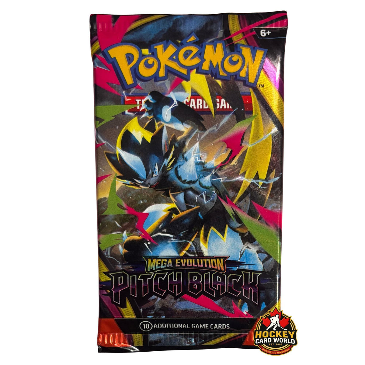 2026 Pokemon Mega Evolution Pitch Black Booster 10 Card Pack