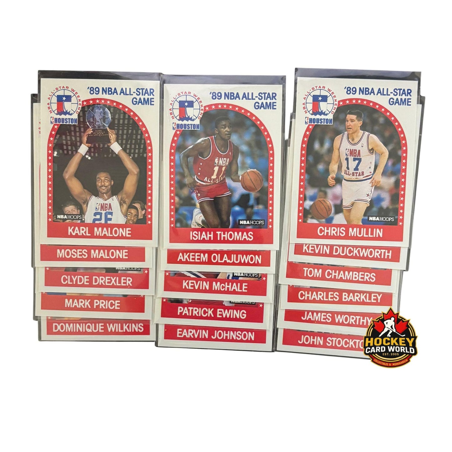 1989-90 Hoops Basketball '89 All-Star Game Card Lot of 16