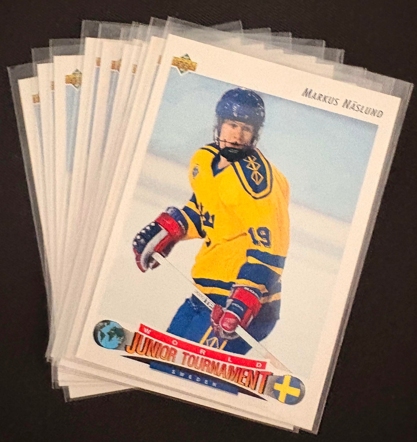 1992-93 Upper Deck #234 Markus Naslund RC Rookie - Hockey Lot of 10