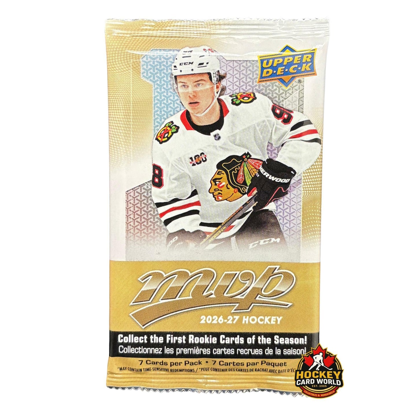 2026-27 Upper Deck MVP Sealed Hockey Single Pack