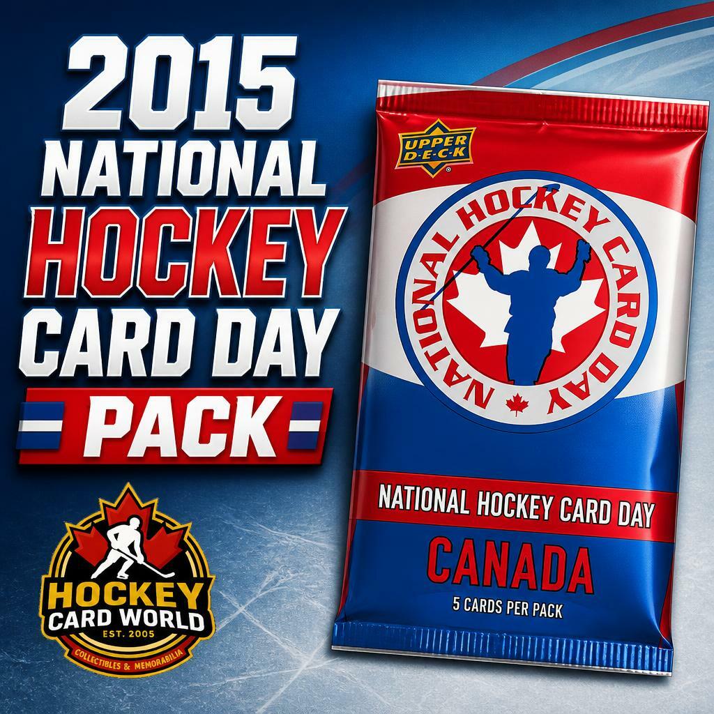 2015 National Hockey Day Hockey Sealed Single Pack