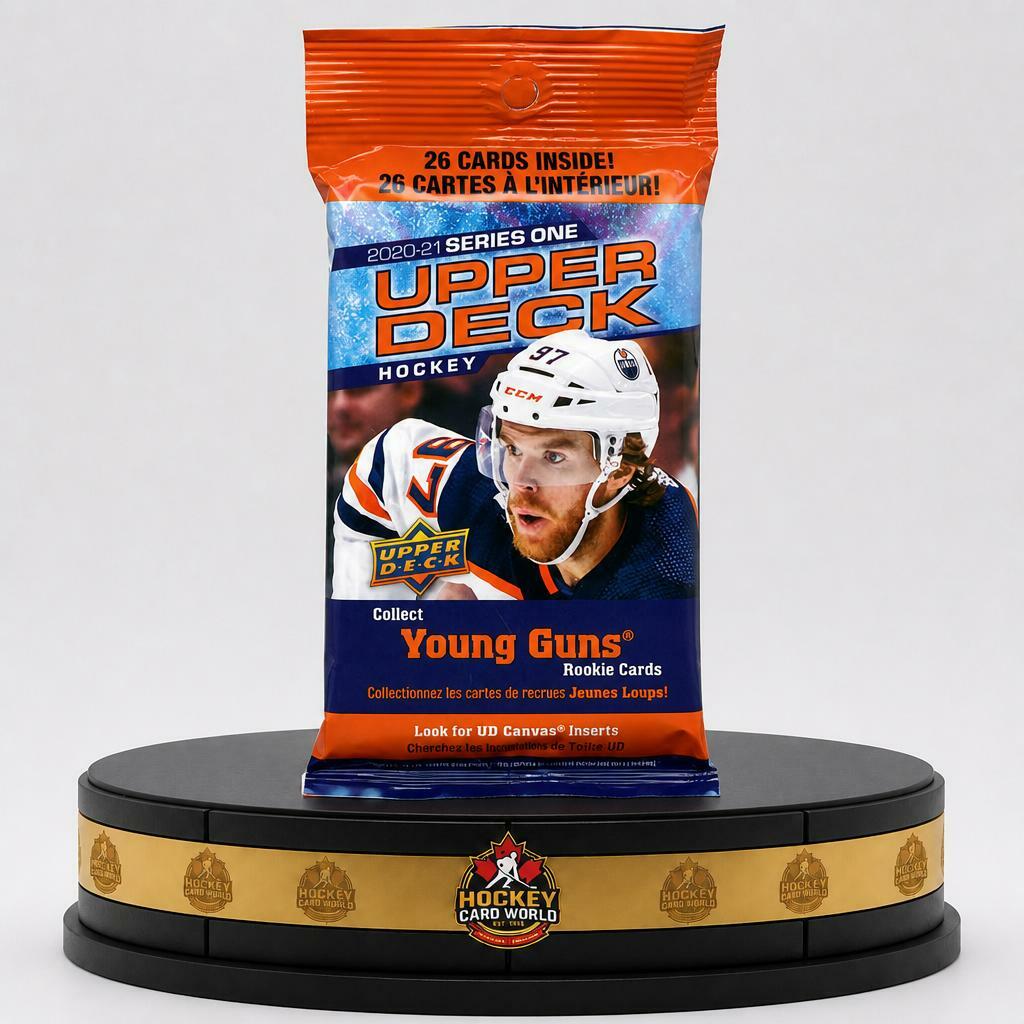 2020-21 Upper Deck Series 1 Jumbo Fat Pack Factory Sealed