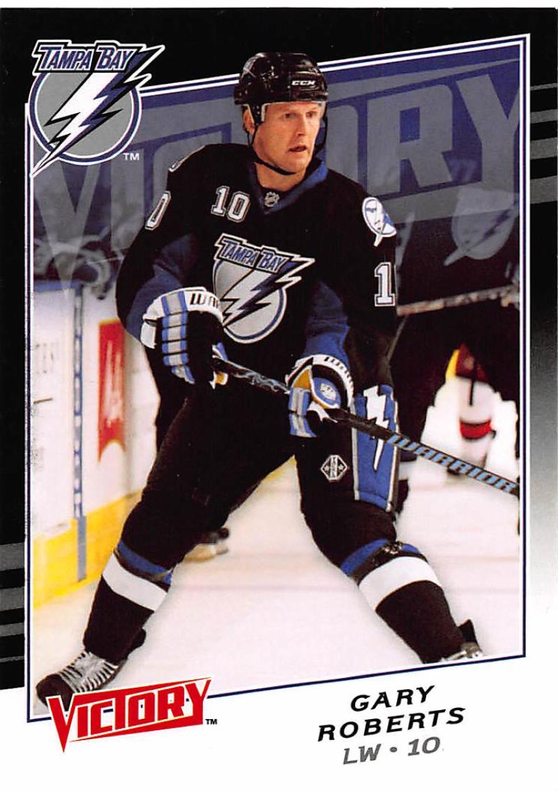 2008-09 Upper Deck Victory Black #295 Gary Roberts MINT SP 02653 Image 1