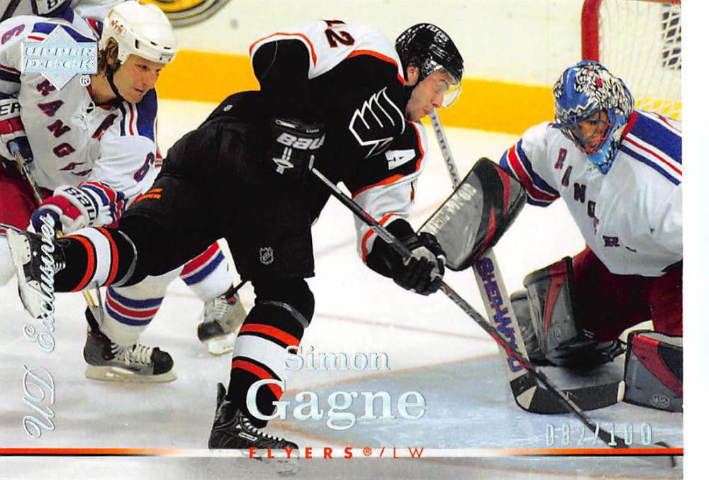 2007-08 Upper Deck Exclusives Parallel #131 Simon Gagne MINT Hockey NHL 82/100 Flyers